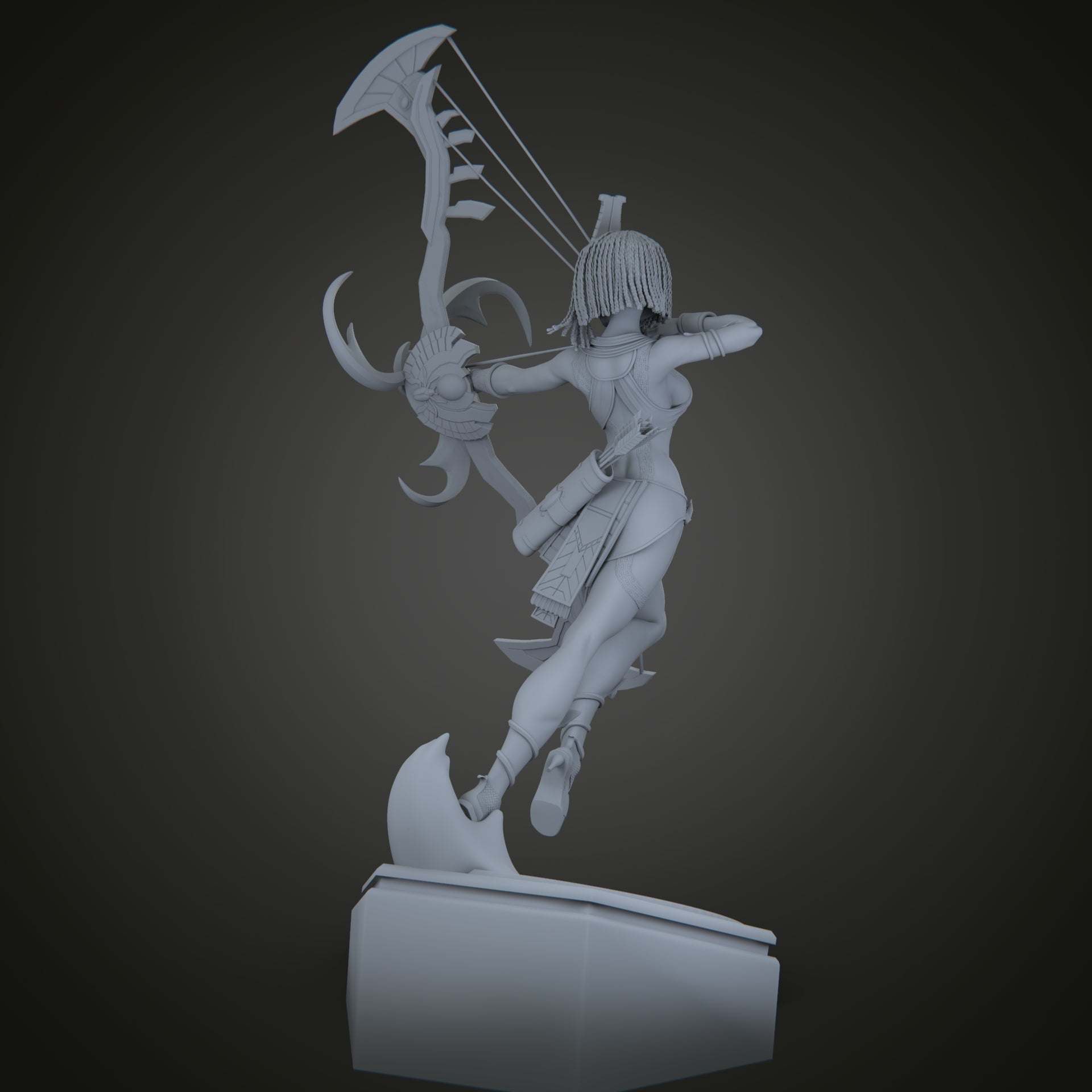 NEITH Special Edition - SMITE - STL 3D Print Files - 3D Printed Garage Kit ガレージキット Resin Model Scale Figure フィギュア