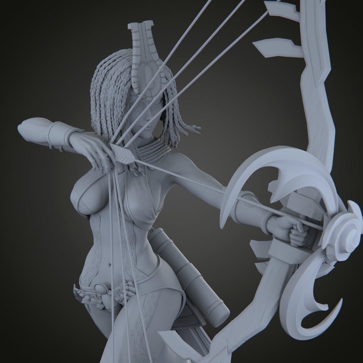 NEITH Special Edition - SMITE - STL 3D Print Files - 3D Printed Garage Kit ガレージキット Resin Model Scale Figure フィギュア