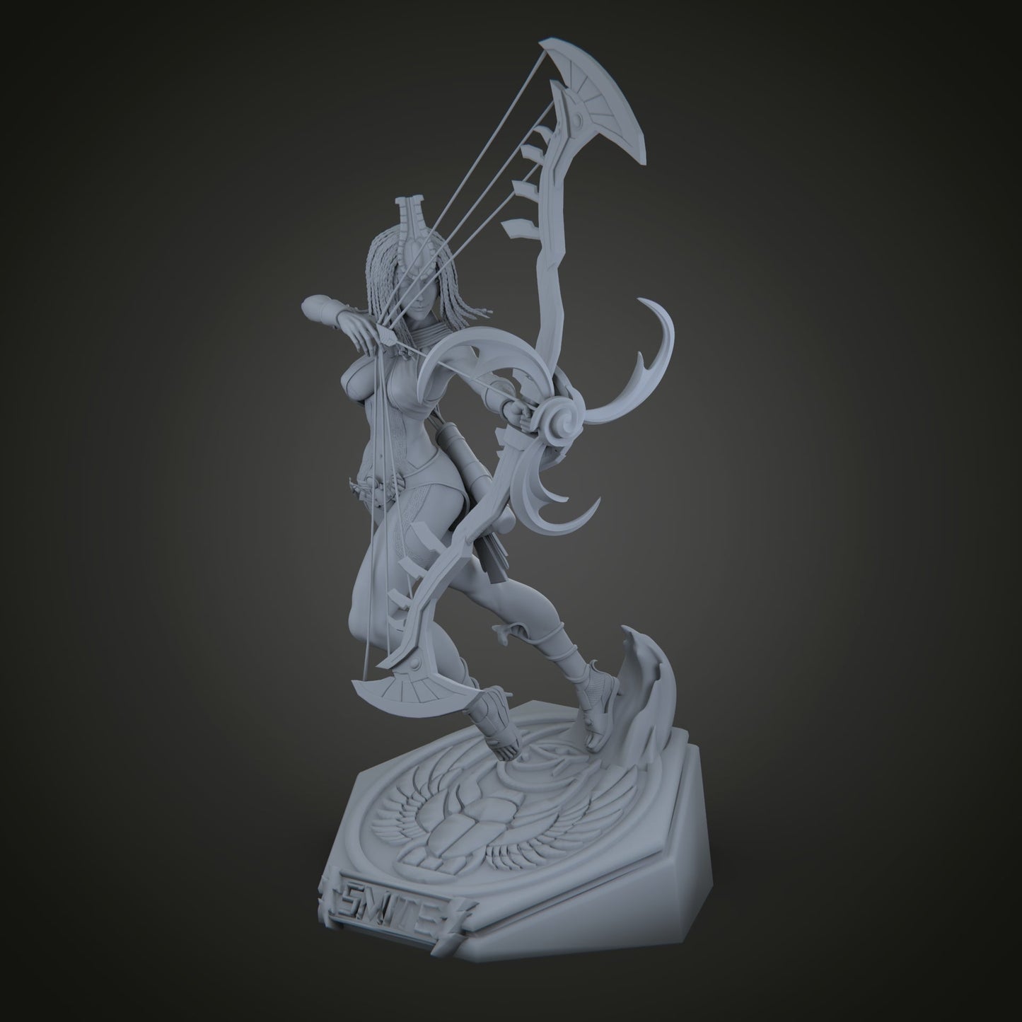 NEITH Special Edition - SMITE - STL 3D Print Files - 3D Printed Garage Kit ガレージキット Resin Model Scale Figure フィギュア