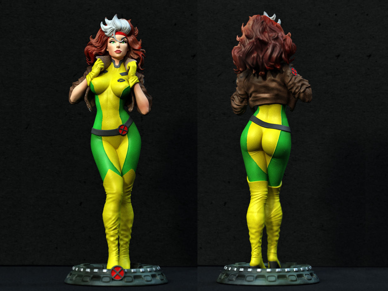 1513 Rogue Special Edition - X-men - STL 3D Print Files - 3D Printed Garage Kit ガレージキット Resin Model Scale Figure フィギュア