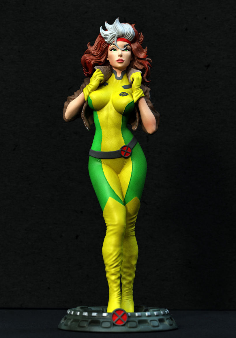 1513 Rogue Special Edition - X-men - STL 3D Print Files - 3D Printed Garage Kit ガレージキット Resin Model Scale Figure フィギュア