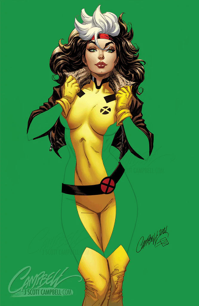 1513 Rogue Special Edition - X-men - STL 3D Print Files - 3D Printed Garage Kit ガレージキット Resin Model Scale Figure フィギュア