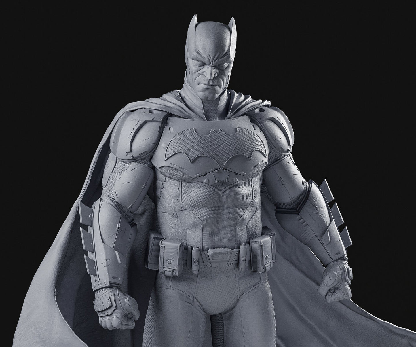 1256 Batman - DC Comics - STL 3D Print Files - 3D Printed Garage Kit ガレージキット Resin Model Scale Figure フィギュア