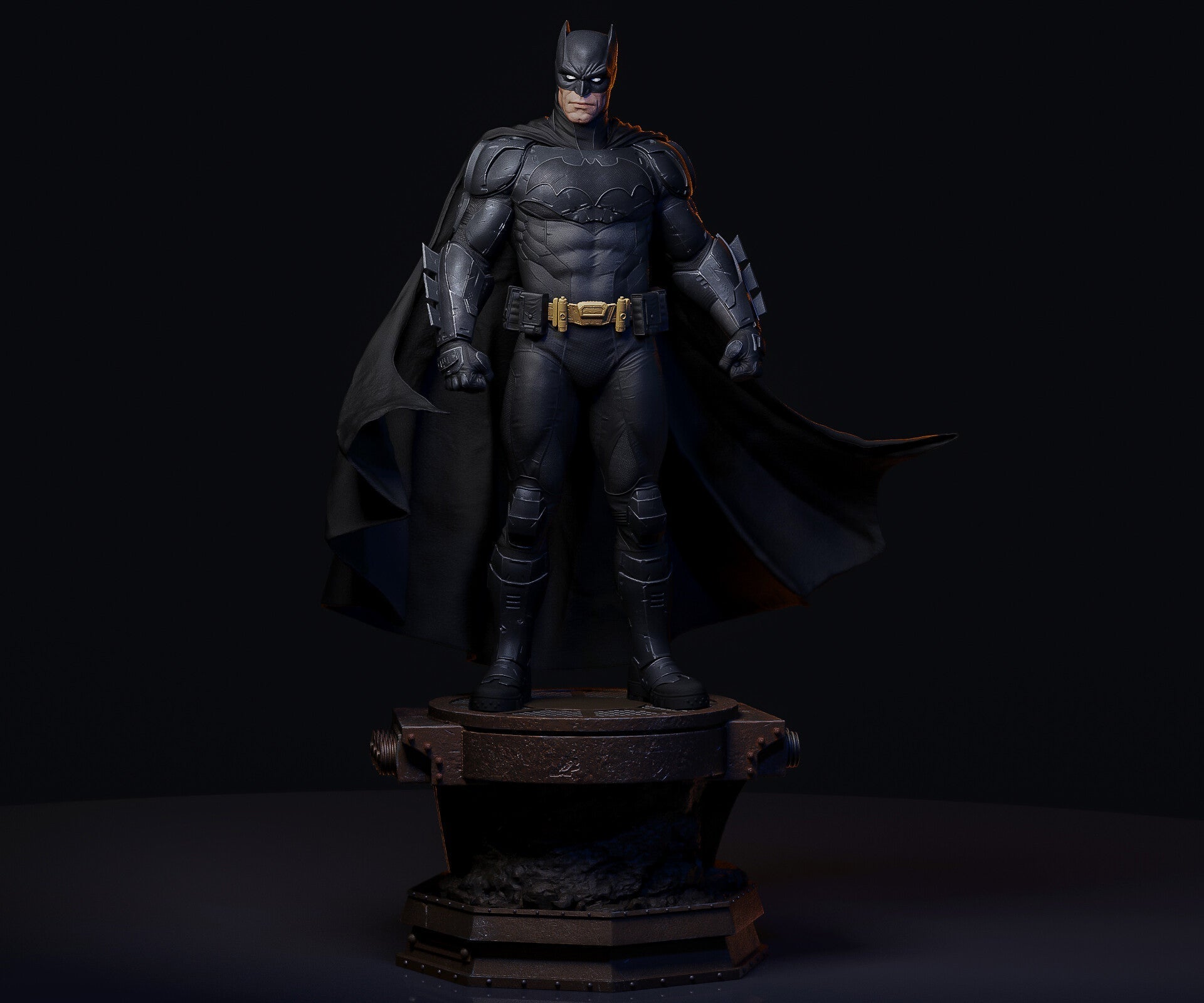 1256 Batman - DC Comics - STL 3D Print Files - 3D Printed Garage Kit ガレージキット Resin Model Scale Figure フィギュア