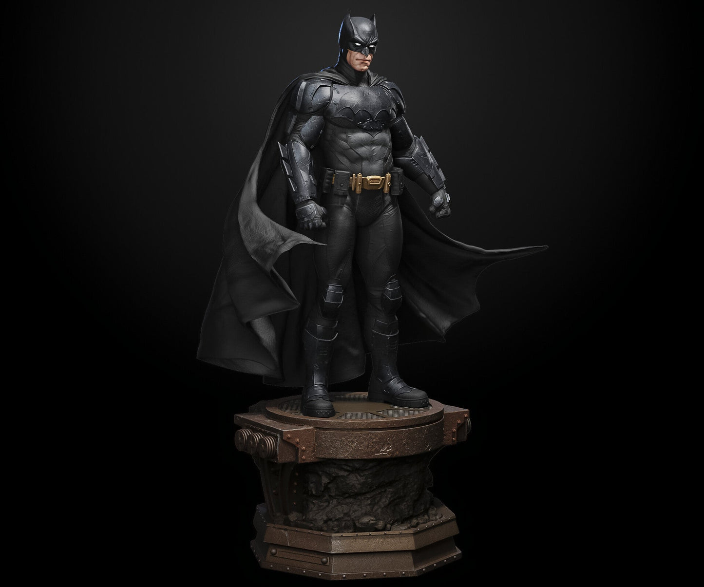 1256 Batman - DC Comics - STL 3D Print Files - 3D Printed Garage Kit ガレージキット Resin Model Scale Figure フィギュア