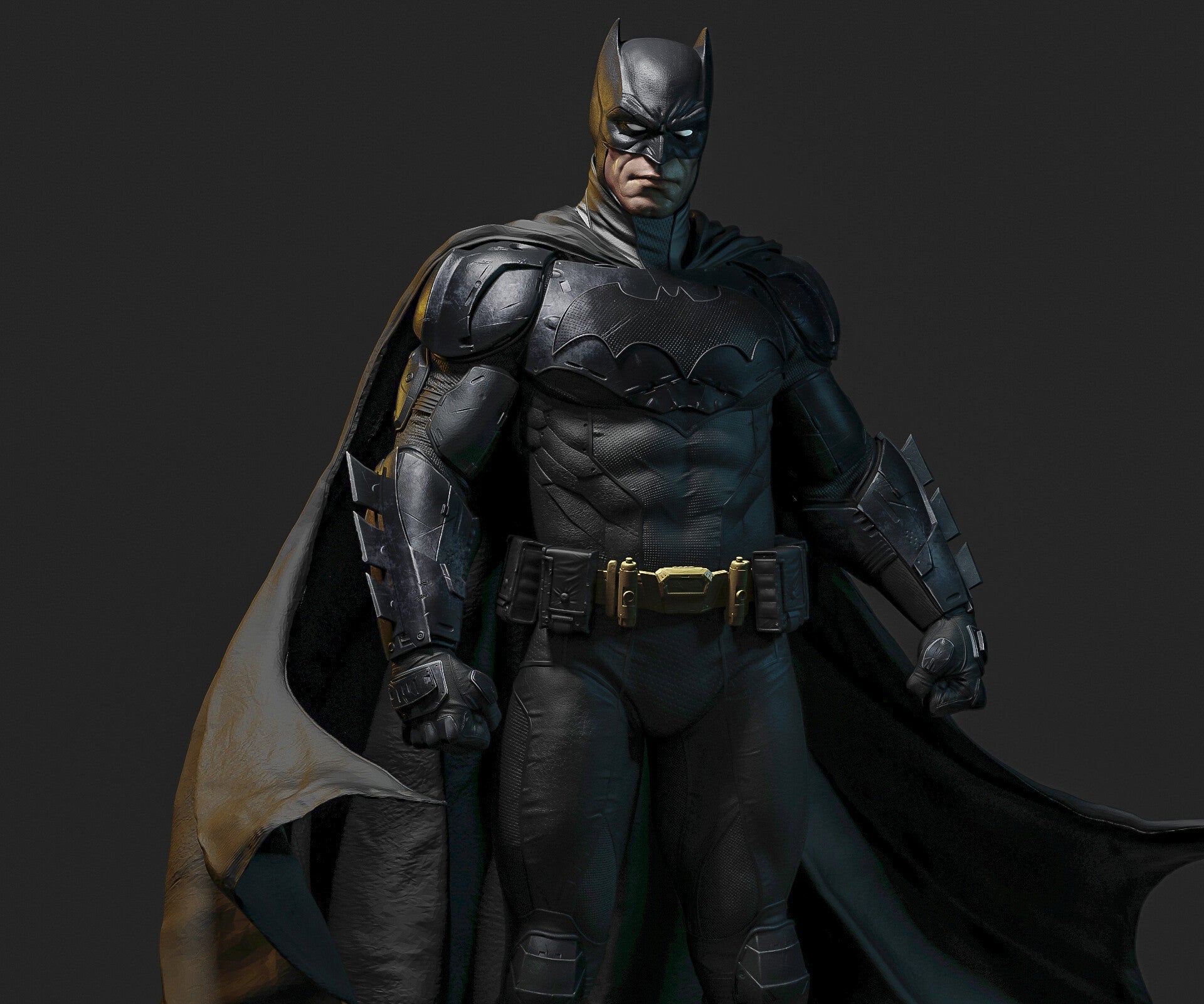 1256 Batman - DC Comics - STL 3D Print Files - 3D Printed Garage Kit ガレージキット Resin Model Scale Figure フィギュア