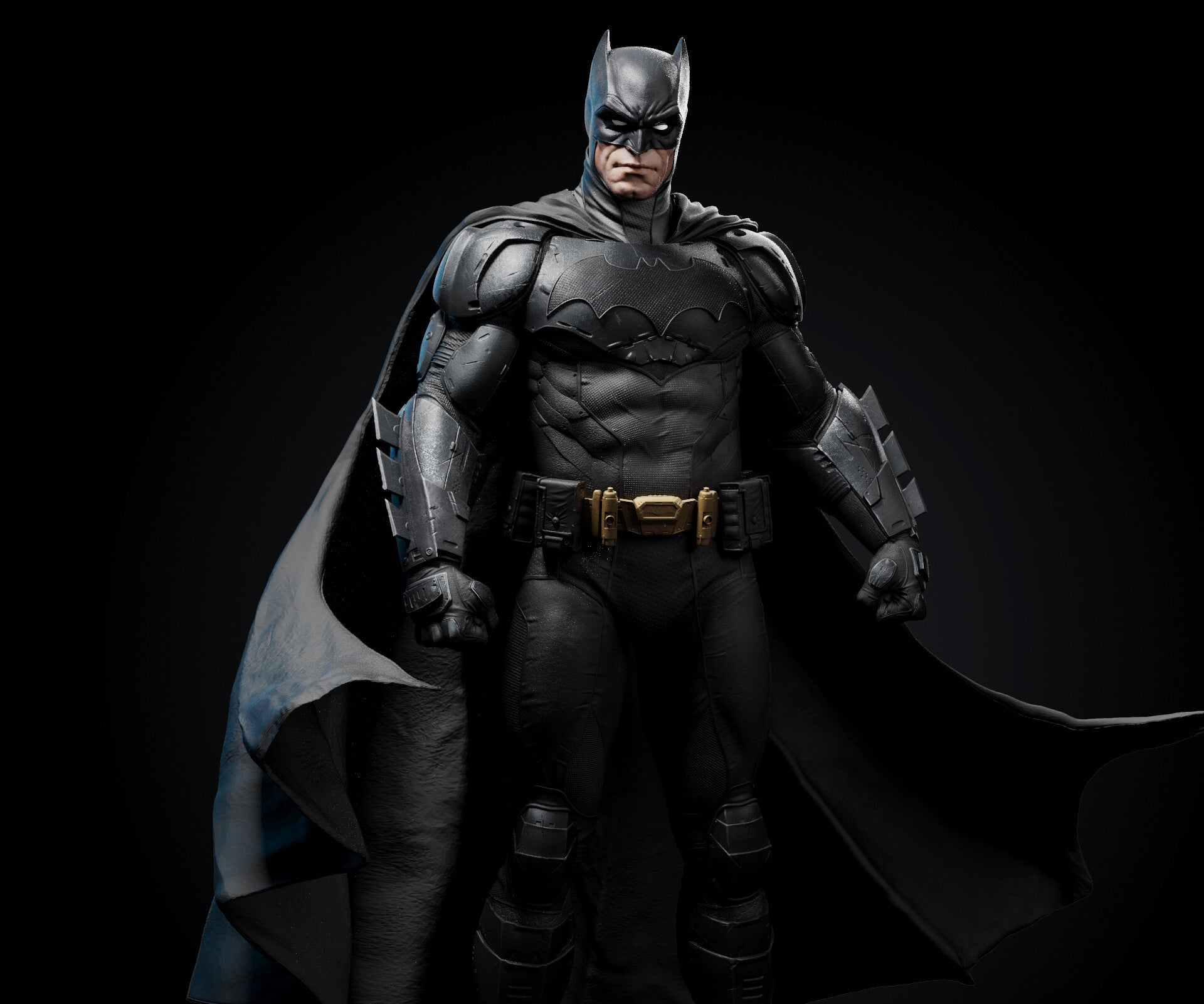 1256 Batman - DC Comics - STL 3D Print Files - 3D Printed Garage Kit ガレージキット Resin Model Scale Figure フィギュア