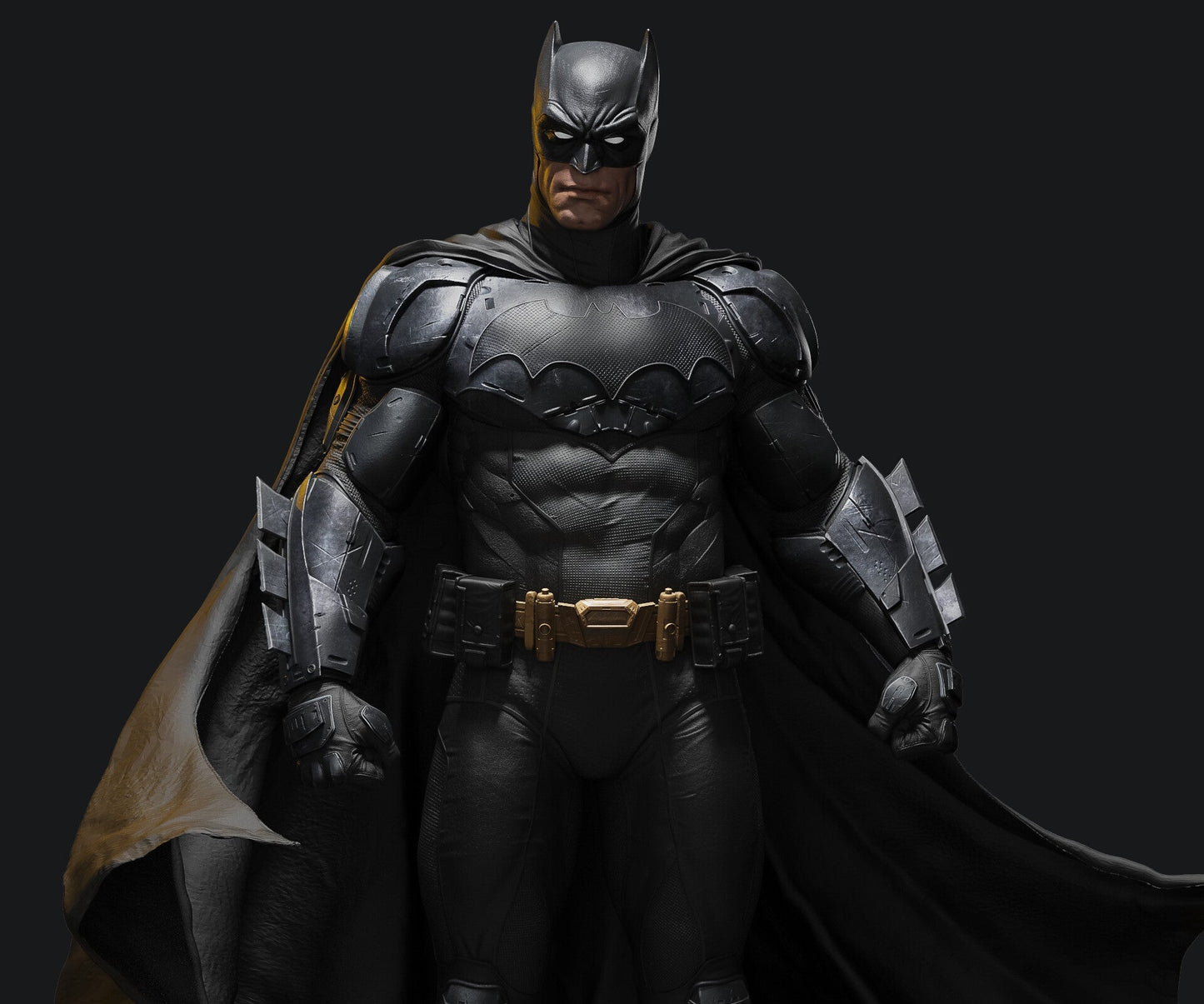 1256 Batman - DC Comics - STL 3D Print Files - 3D Printed Garage Kit ガレージキット Resin Model Scale Figure フィギュア