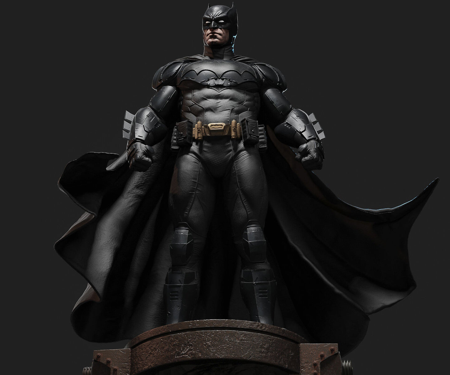 1256 Batman - DC Comics - STL 3D Print Files - 3D Printed Garage Kit ガレージキット Resin Model Scale Figure フィギュア