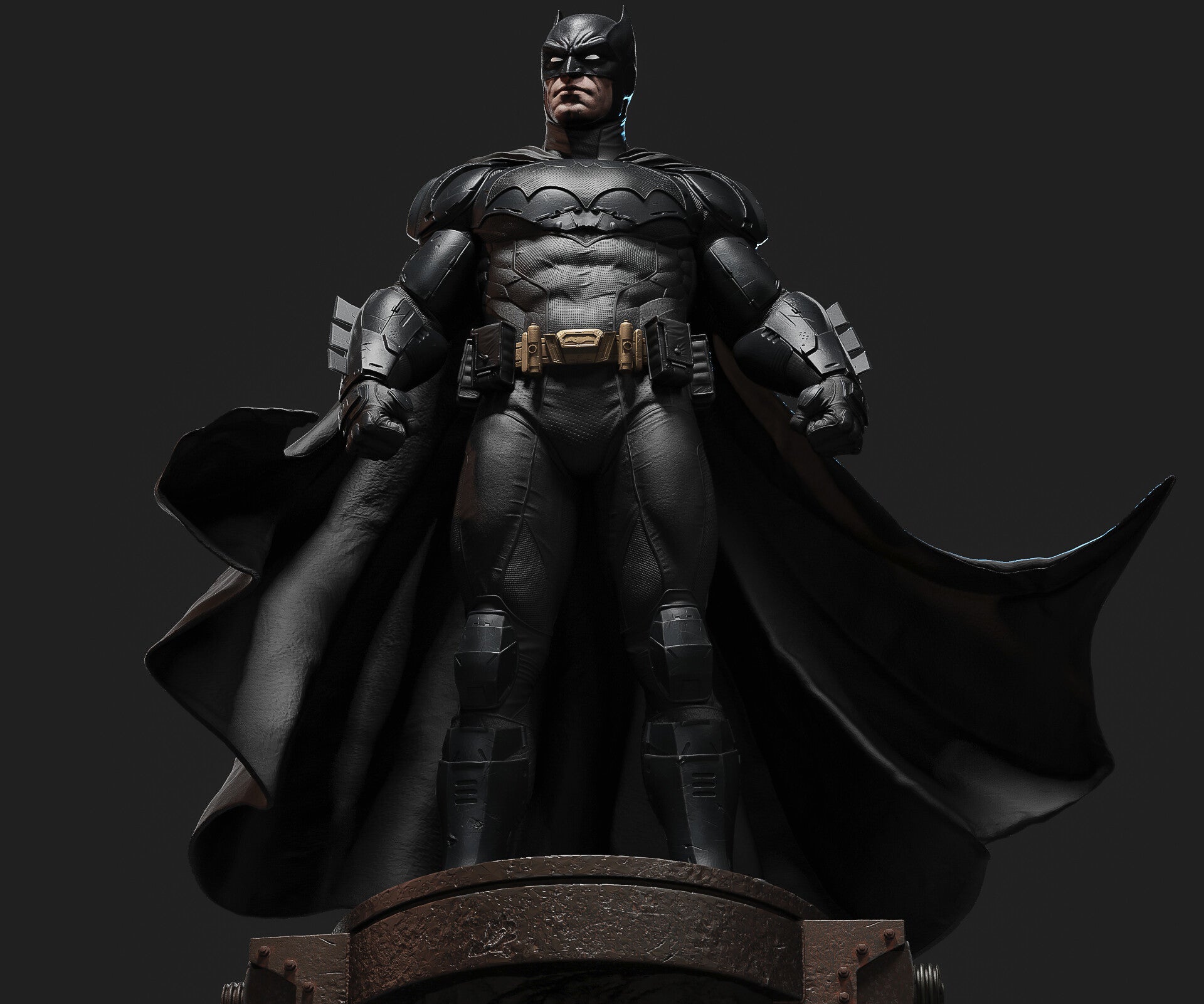 1256 Batman - DC Comics - STL 3D Print Files - 3D Printed Garage Kit ガレージキット Resin Model Scale Figure フィギュア