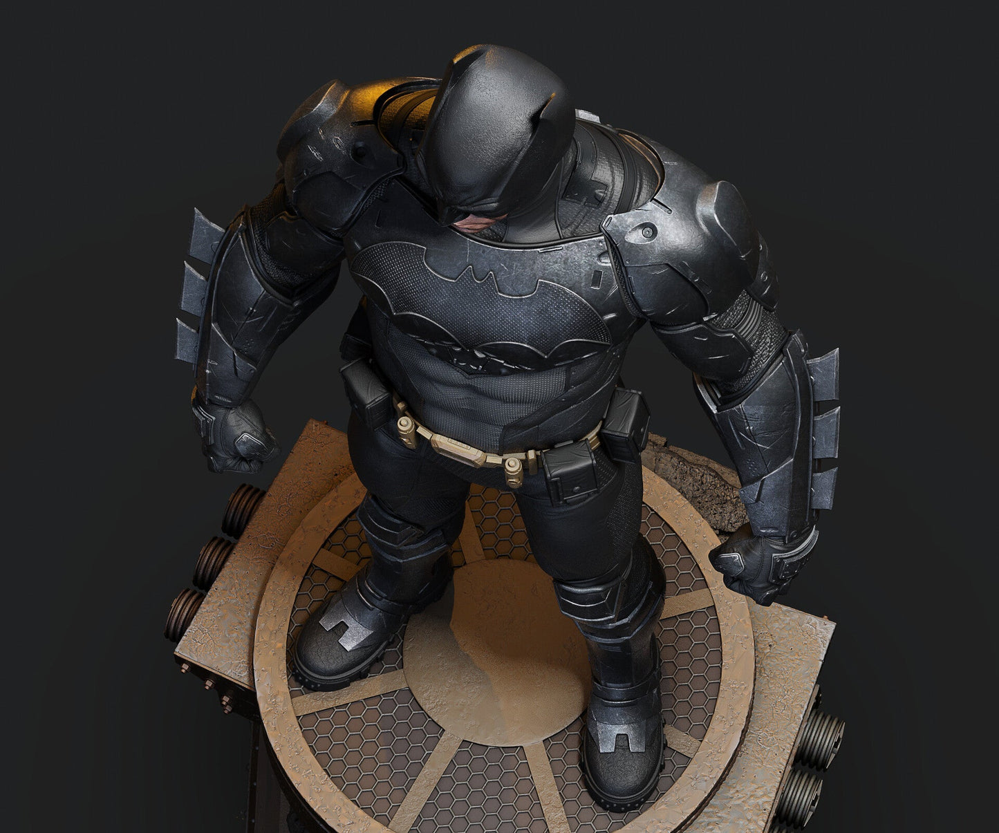 1256 Batman - DC Comics - STL 3D Print Files - 3D Printed Garage Kit ガレージキット Resin Model Scale Figure フィギュア