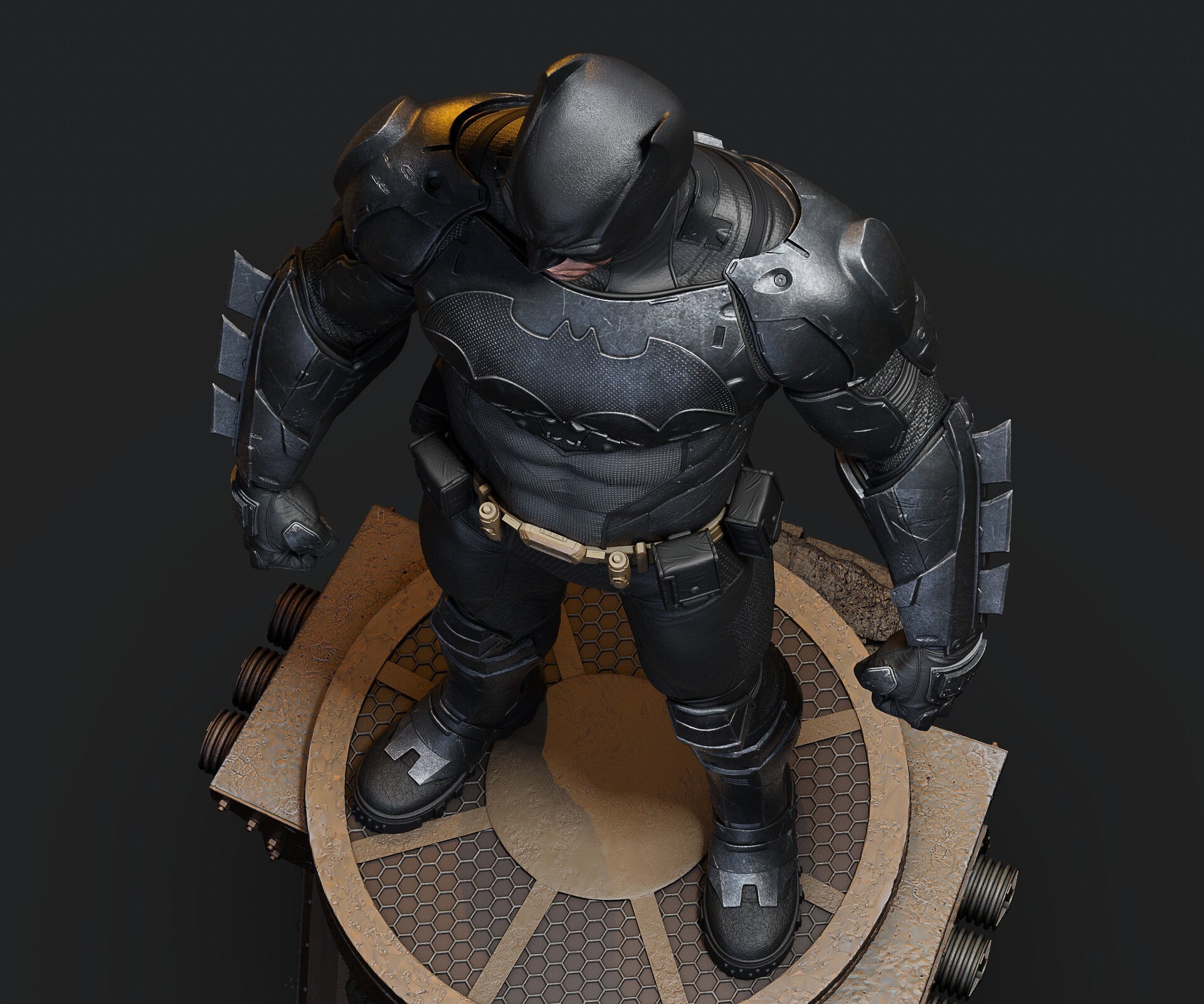 1256 Batman - DC Comics - STL 3D Print Files - 3D Printed Garage Kit ガレージキット Resin Model Scale Figure フィギュア