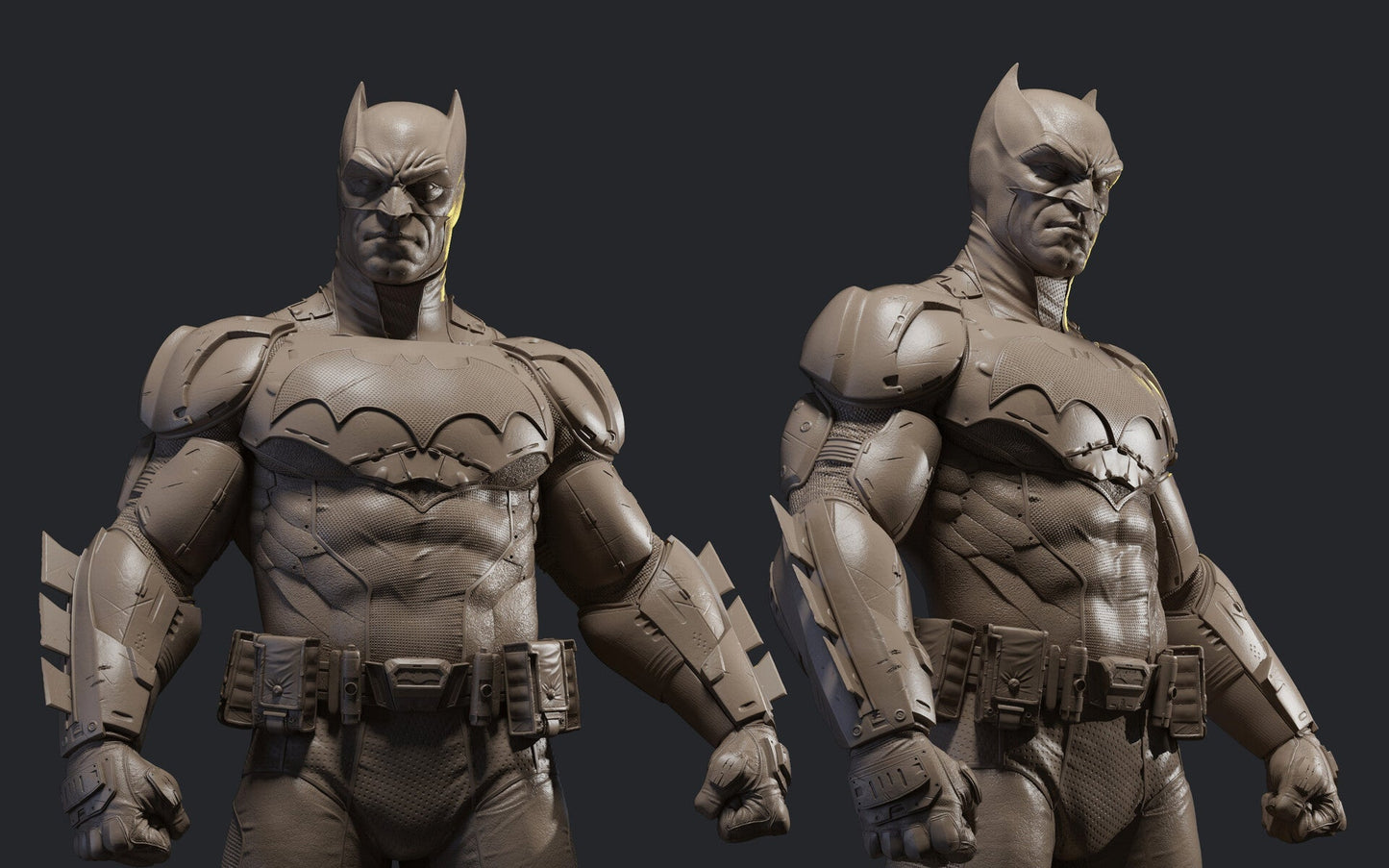1256 Batman - DC Comics - STL 3D Print Files - 3D Printed Garage Kit ガレージキット Resin Model Scale Figure フィギュア