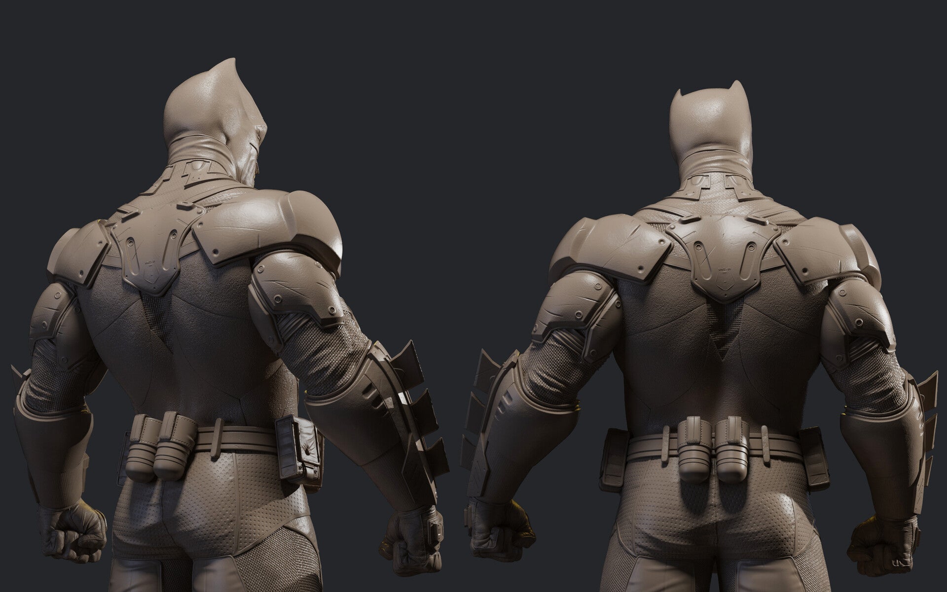 1256 Batman - DC Comics - STL 3D Print Files - 3D Printed Garage Kit ガレージキット Resin Model Scale Figure フィギュア