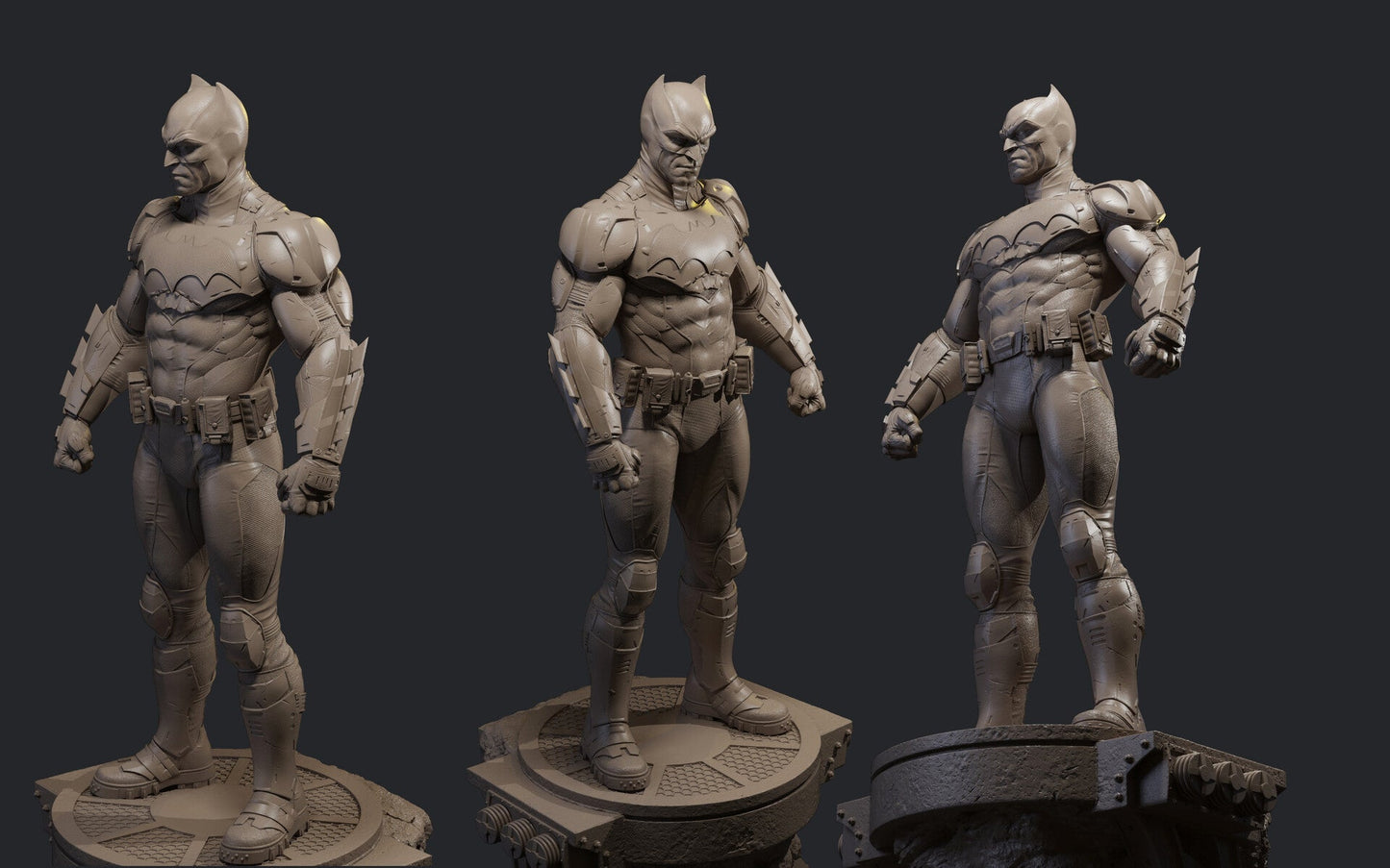 1256 Batman - DC Comics - STL 3D Print Files - 3D Printed Garage Kit ガレージキット Resin Model Scale Figure フィギュア