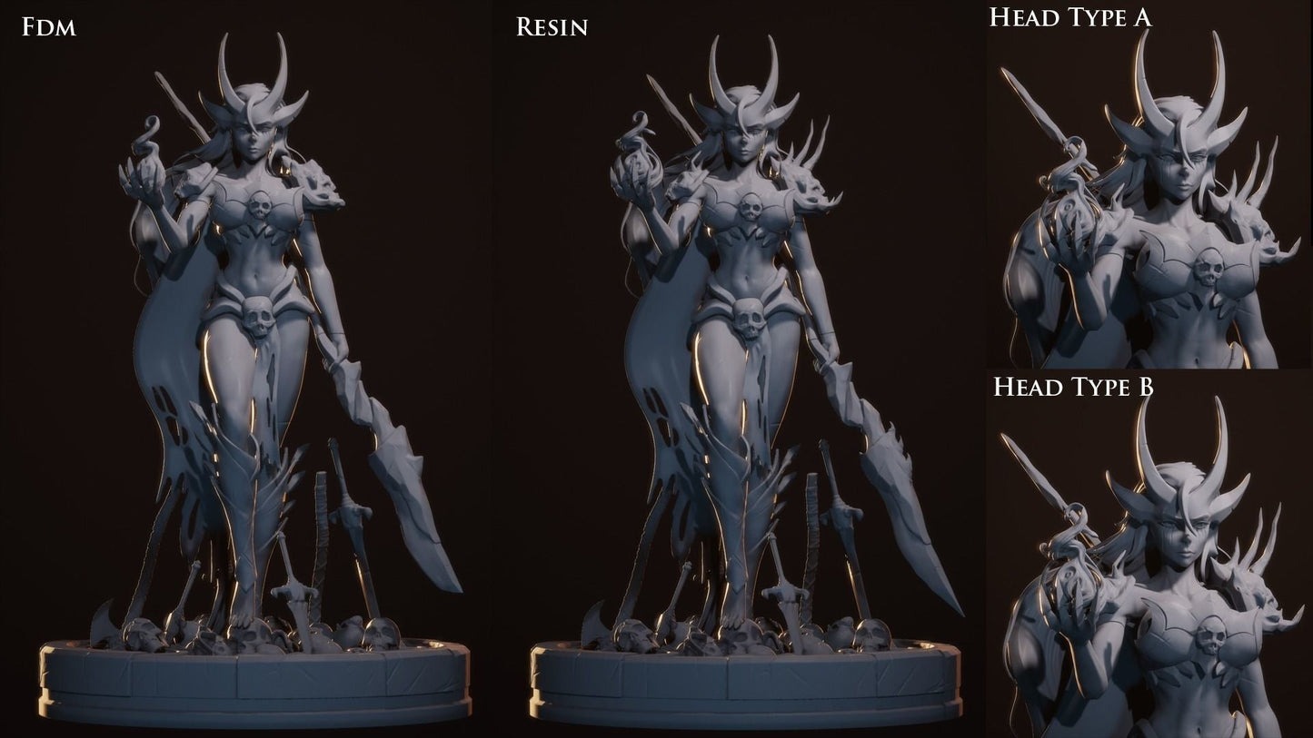 Sebitti Warrior Special Edition - STL 3D Print Files - 3D Printed Garage Kit ガレージキット Resin Model Scale Figure フィギュア