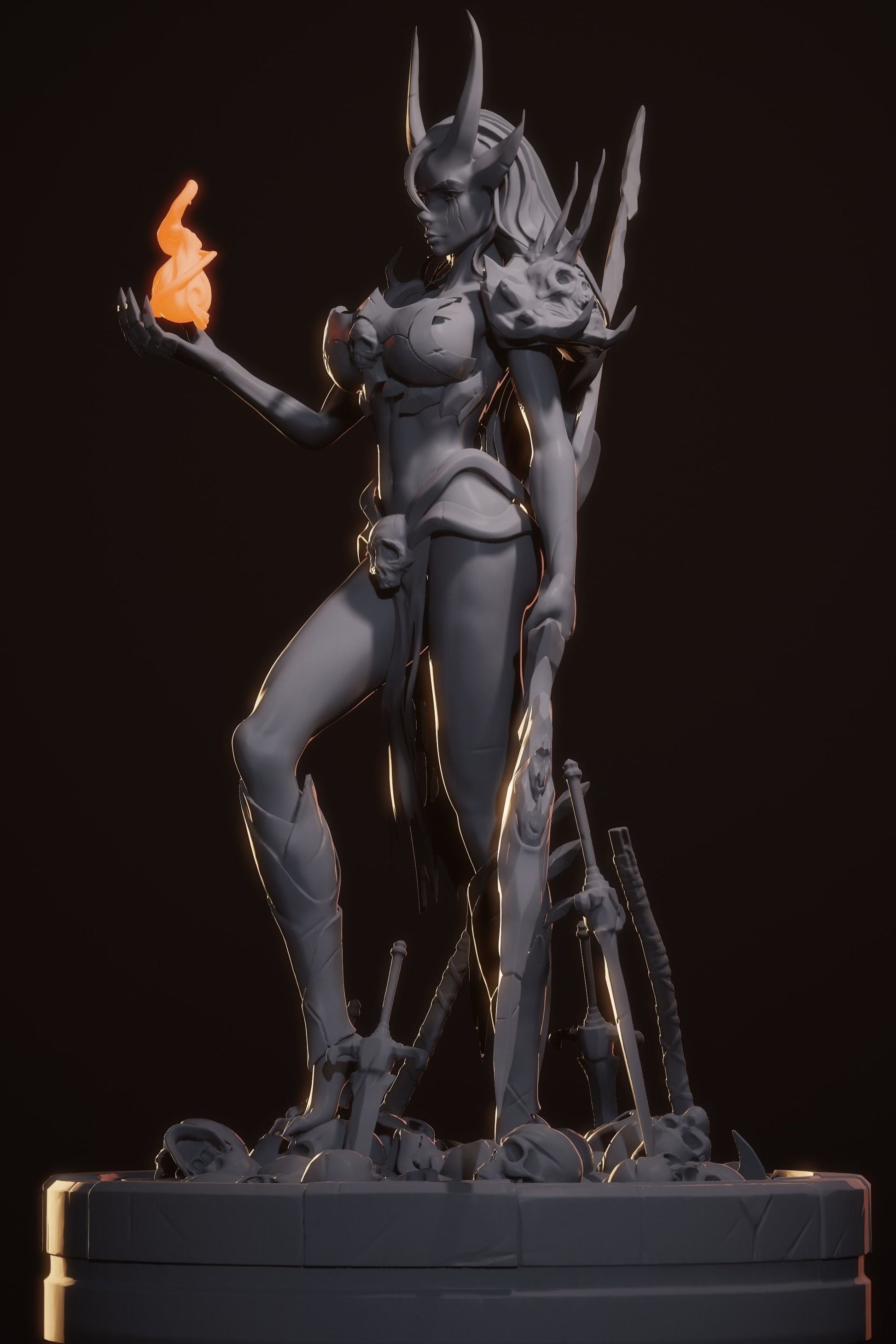 Sebitti Warrior Special Edition - STL 3D Print Files - 3D Printed Garage Kit ガレージキット Resin Model Scale Figure フィギュア