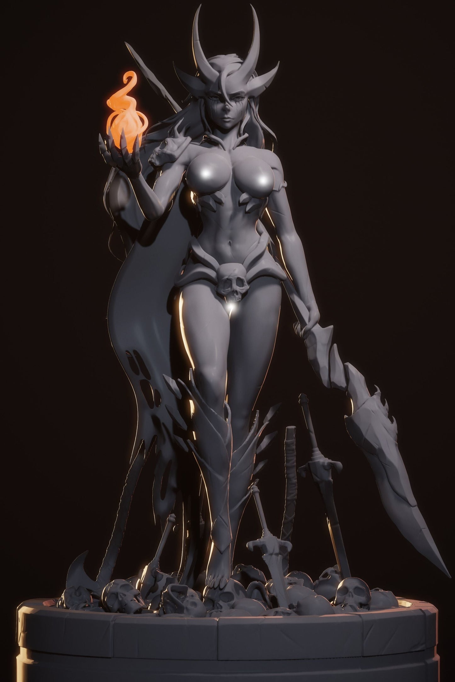 Sebitti Warrior Special Edition - STL 3D Print Files - 3D Printed Garage Kit ガレージキット Resin Model Scale Figure フィギュア