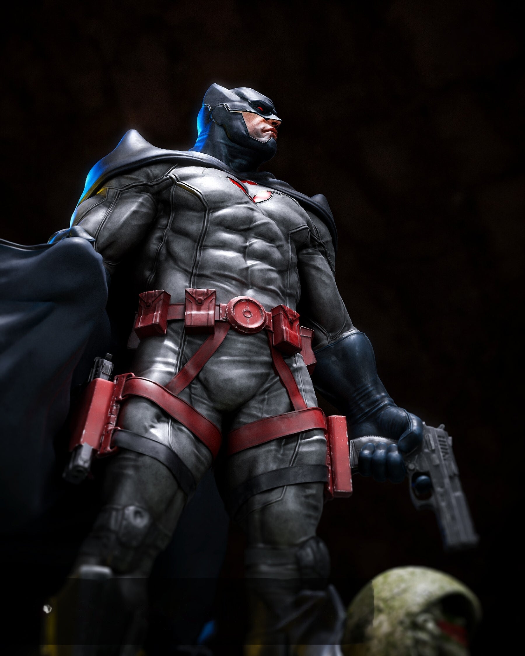 1275 Batman Thomas Wayne - STL 3D Print Files - 3D Printed Garage Kit ガレージキット Resin Model Scale Figure フィギュア