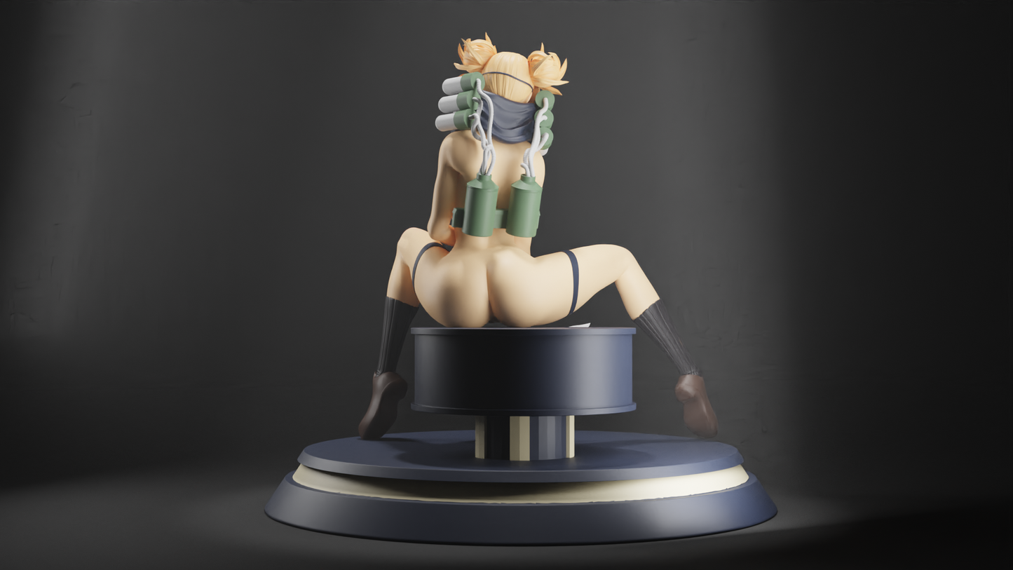 Himiko Toga Special Edition - My Hero Academia - STL 3D Print Files - 3D Printed Garage Kit ガレージキット Resin Model Scale Figure フィギュア