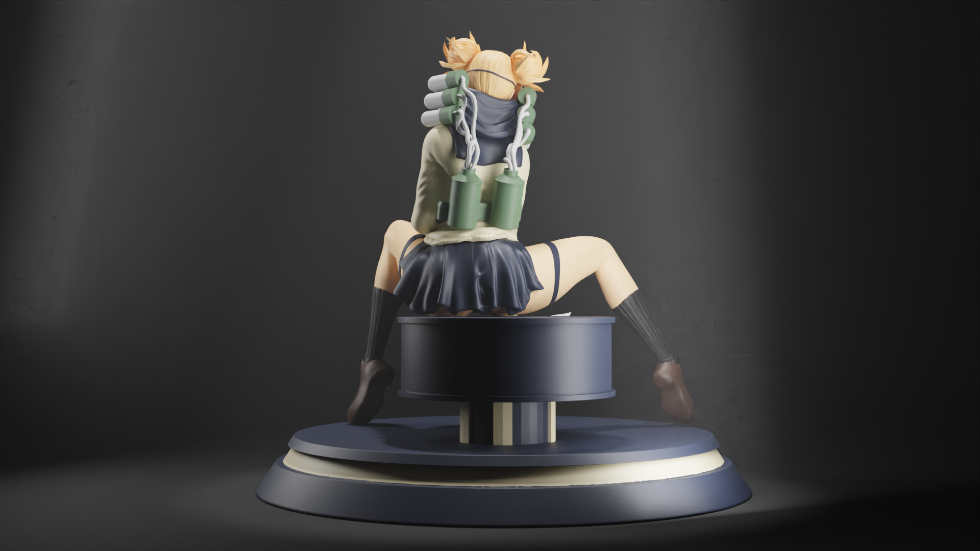 Himiko Toga Special Edition - My Hero Academia - STL 3D Print Files - 3D Printed Garage Kit ガレージキット Resin Model Scale Figure フィギュア
