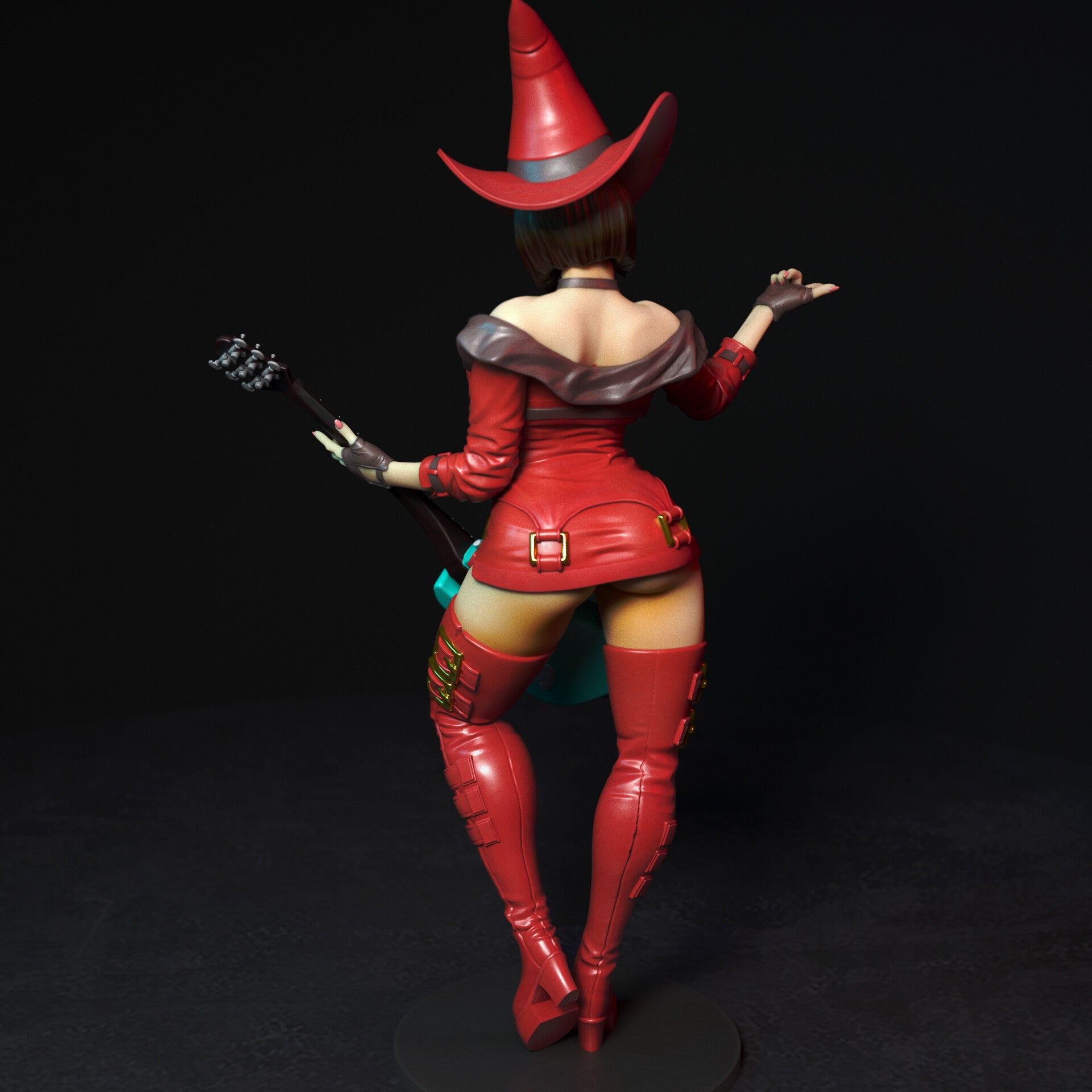 I-No Special Edition - Guilty Gear - STL 3D Print Files - 3D Printed Garage Kit ガレージキット Resin Model Scale Figure フィギュア