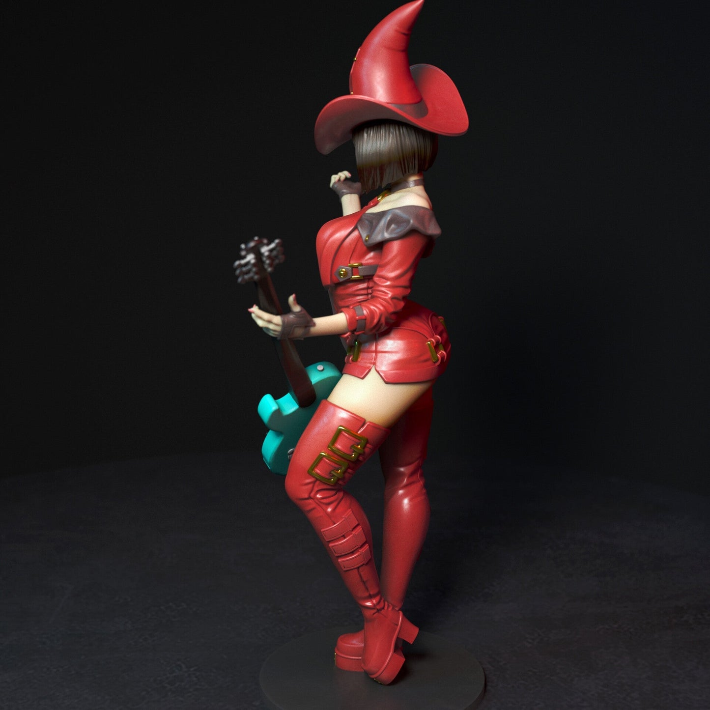 I-No Special Edition - Guilty Gear - STL 3D Print Files - 3D Printed Garage Kit ガレージキット Resin Model Scale Figure フィギュア