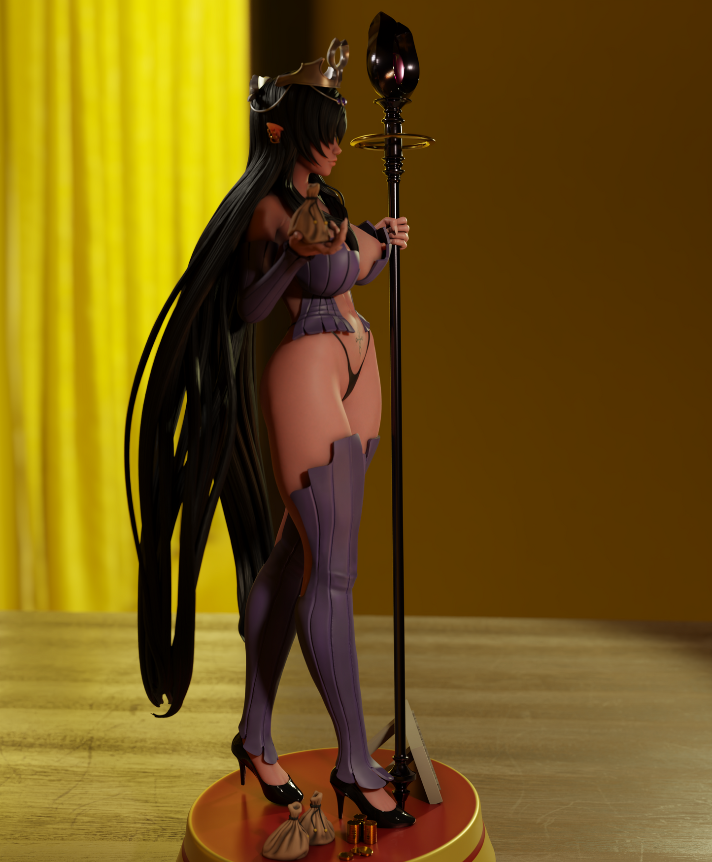 Olga Special Edition - STL 3D Print Files - 3D Printed Garage Kit ガレージキット Resin Model Scale Figure フィギュア