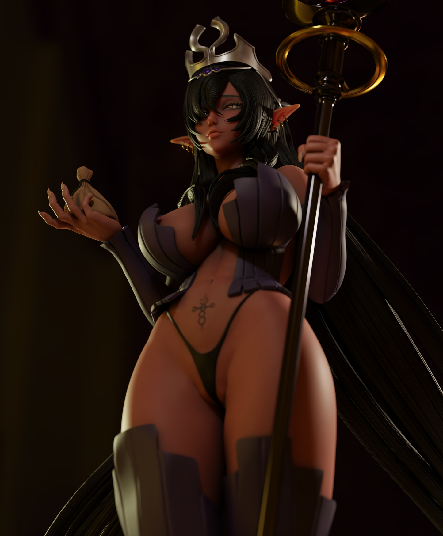 Olga Special Edition - STL 3D Print Files - 3D Printed Garage Kit ガレージキット Resin Model Scale Figure フィギュア