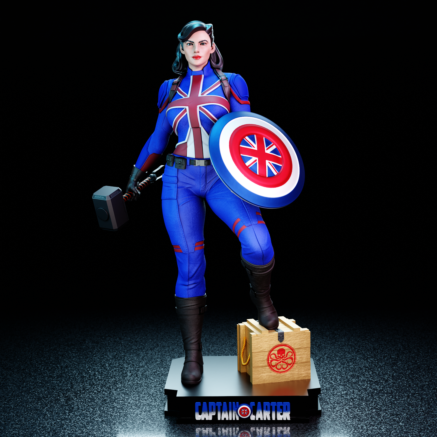 Captain Carter 1/8 Scale