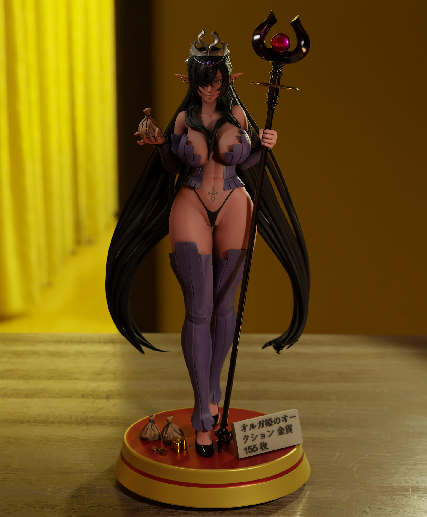 Olga Special Edition - STL 3D Print Files - 3D Printed Garage Kit ガレージキット Resin Model Scale Figure フィギュア