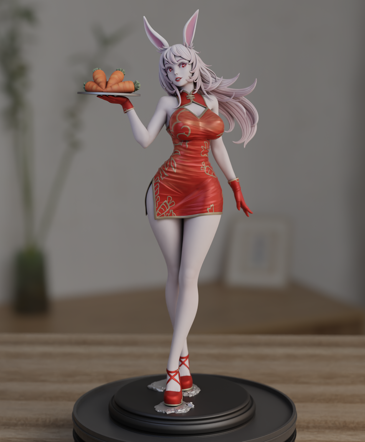 YEAR OF RABBIT Special Edition - STL 3D Print Files - 3D Printed Garage Kit ガレージキット Resin Model Scale Figure フィギュア