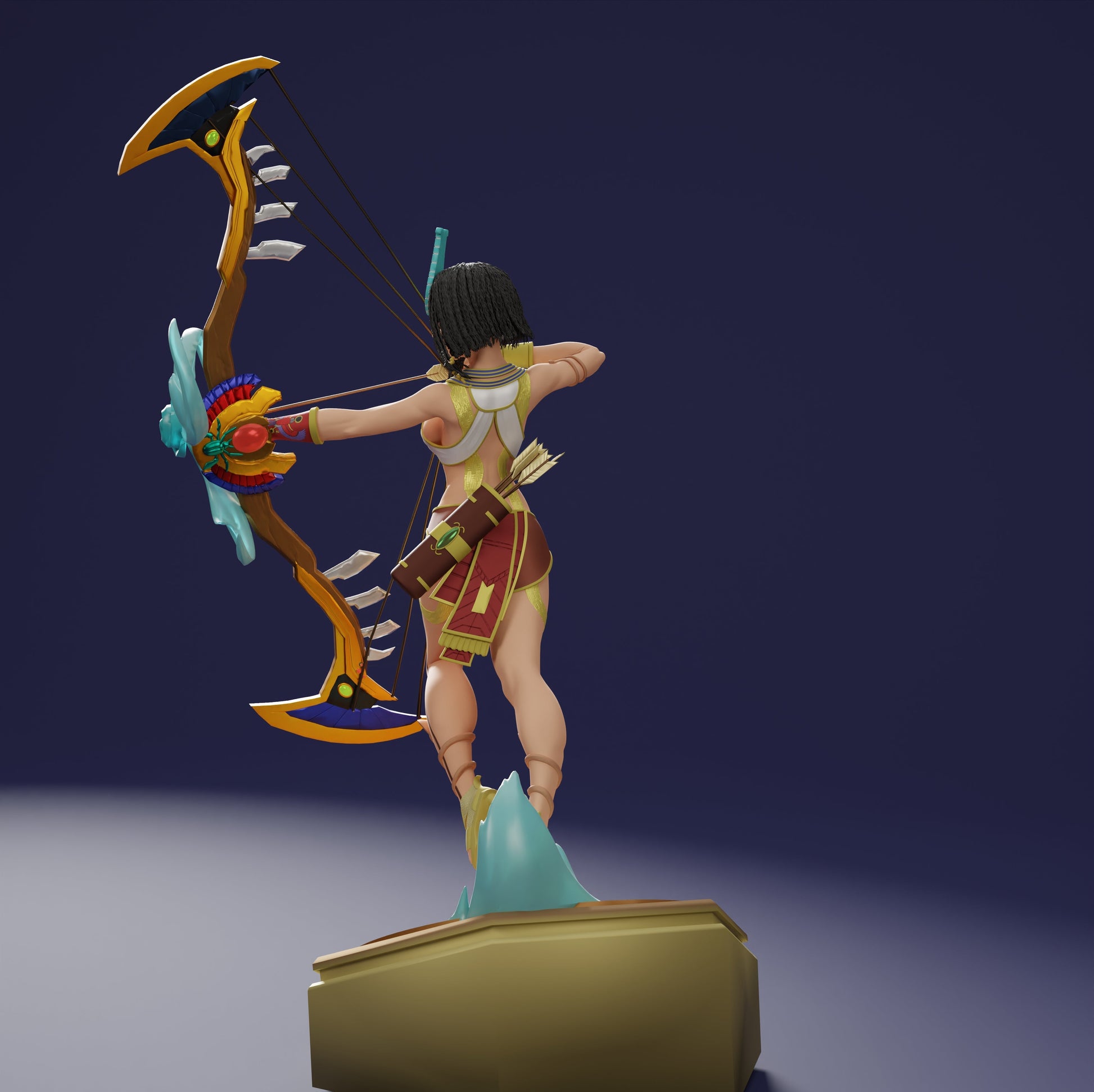NEITH Special Edition - SMITE - STL 3D Print Files - 3D Printed Garage Kit ガレージキット Resin Model Scale Figure フィギュア