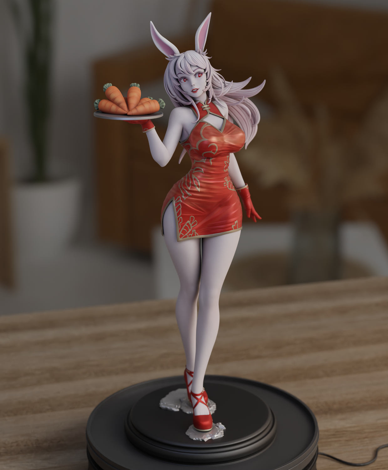 YEAR OF RABBIT Special Edition - STL 3D Print Files - 3D Printed Garage Kit ガレージキット Resin Model Scale Figure フィギュア