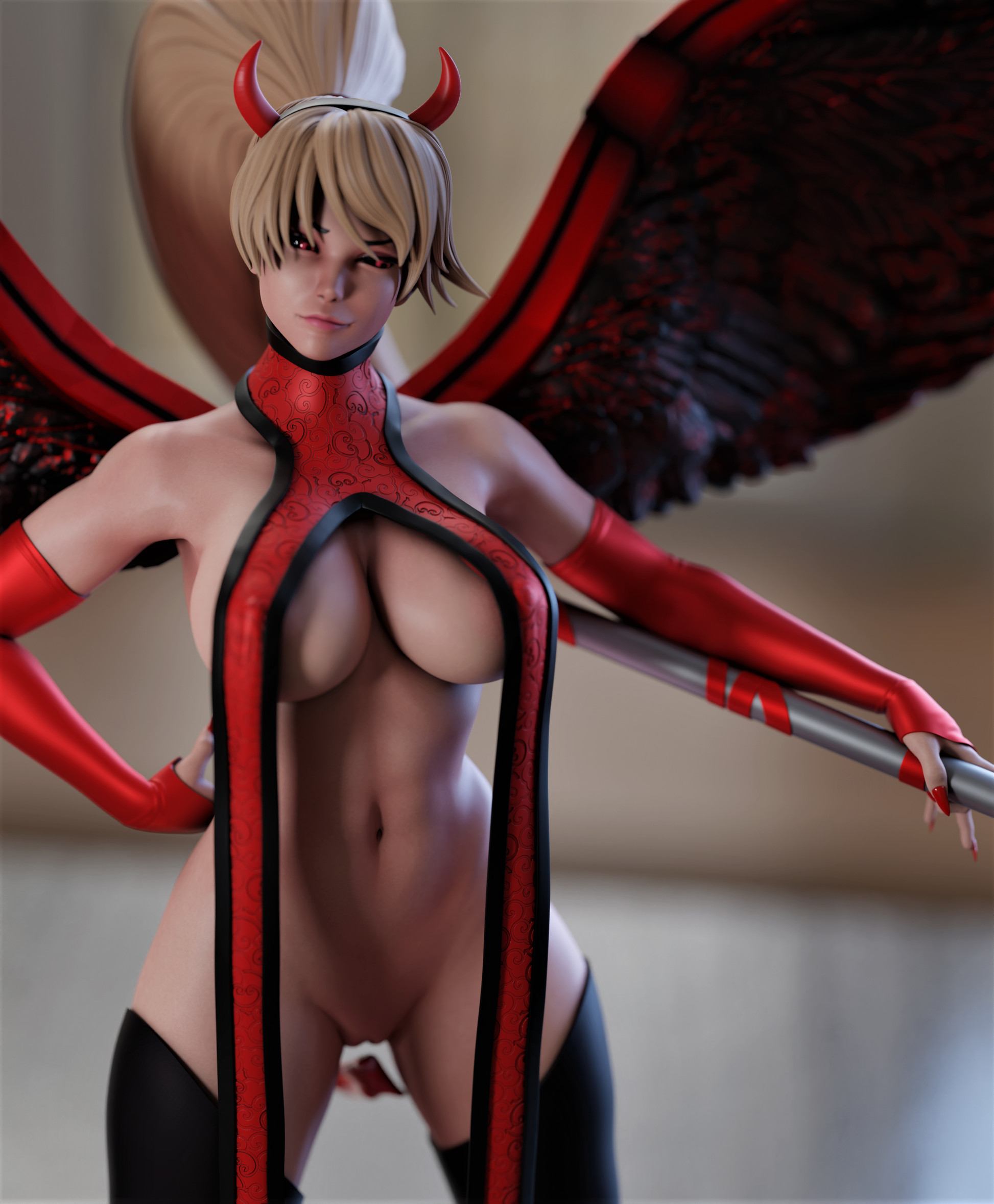 Pink Mercy Special Edition - Overwatch - STL 3D Print Files - 3D Printed Garage Kit ガレージキット Resin Model Scale Figure フィギュア