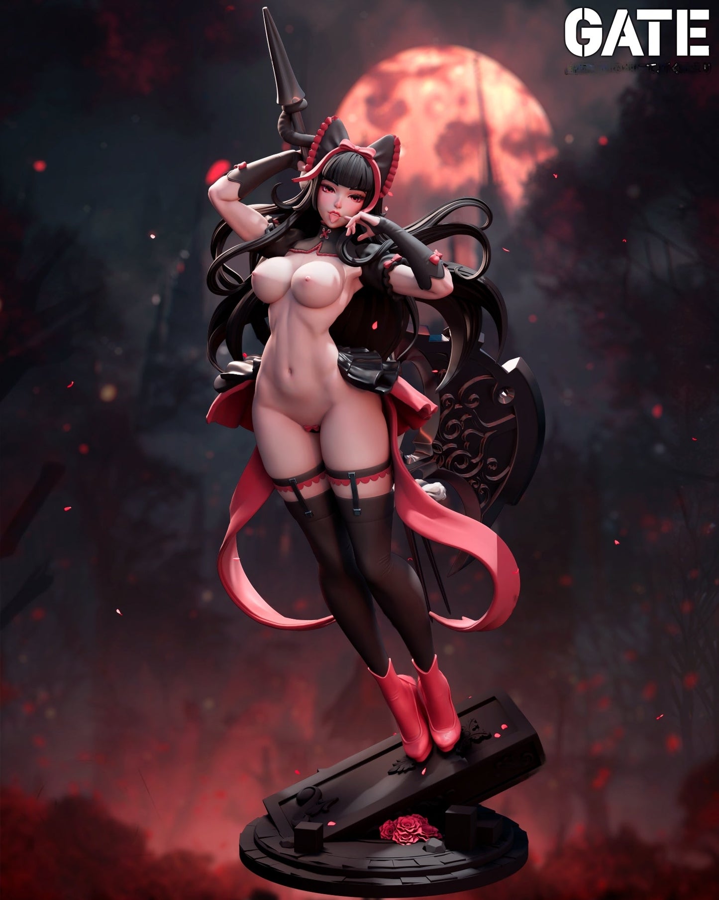 Rory Mercury Special Edition - Gate - STL 3D Print Files - 3D Printed Garage Kit ガレージキット Resin Model Scale Figure フィギュア