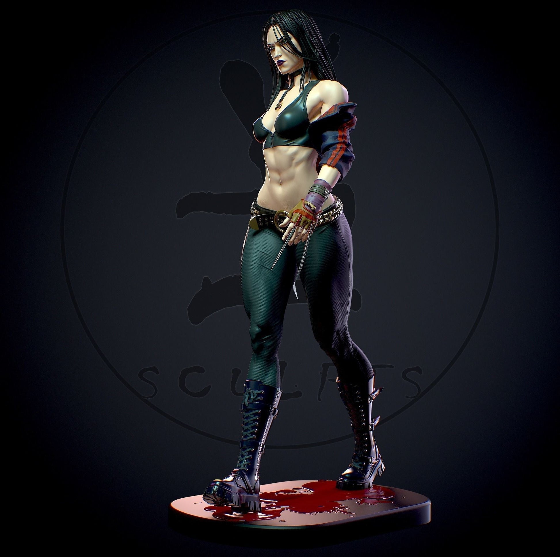 1260 X-23 Special Edition - X-men - STL 3D Print Files - 3D Printed Garage Kit ガレージキット Resin Model Scale Figure フィギュア