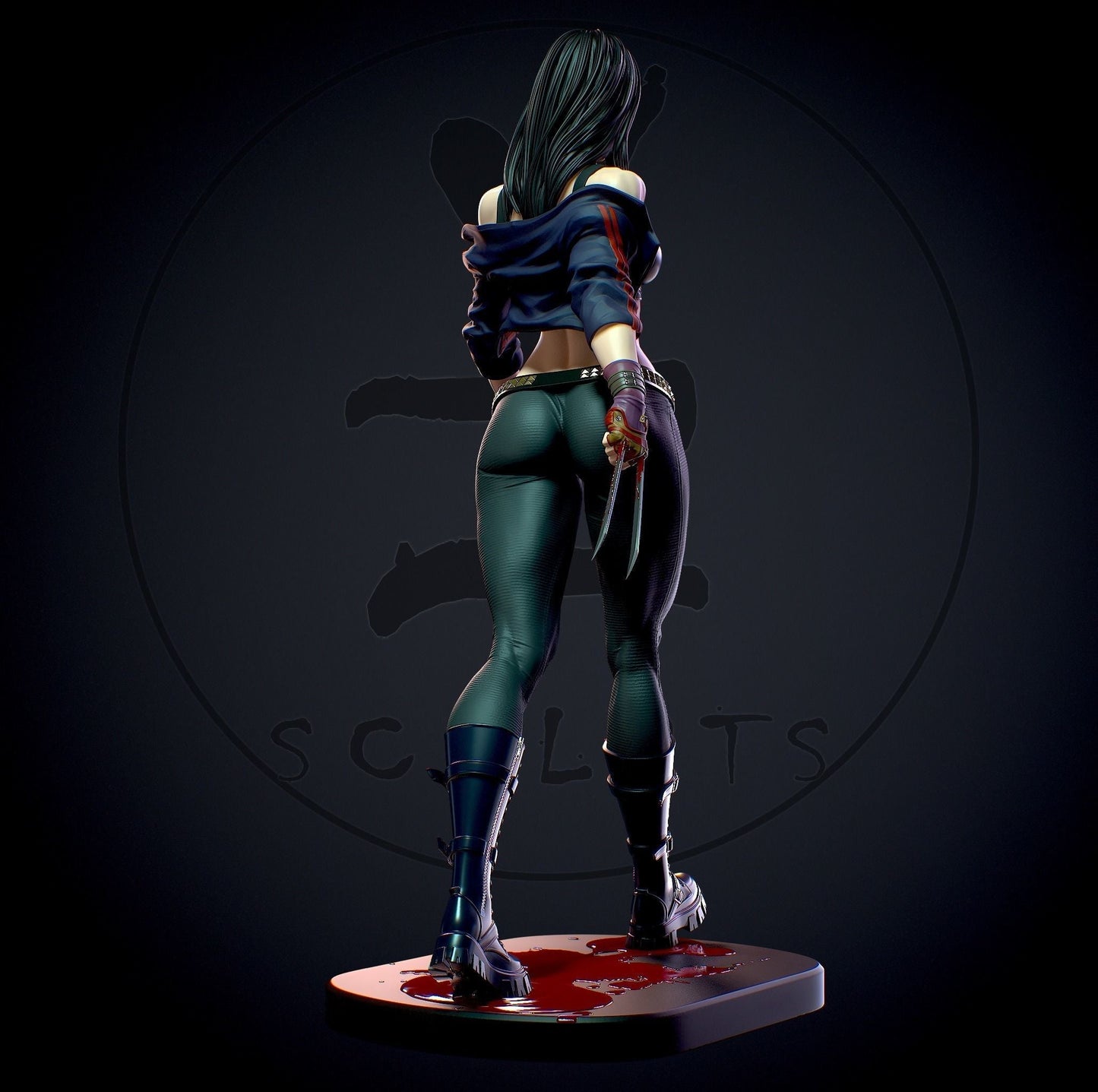 1260 X-23 Special Edition - X-men - STL 3D Print Files - 3D Printed Garage Kit ガレージキット Resin Model Scale Figure フィギュア