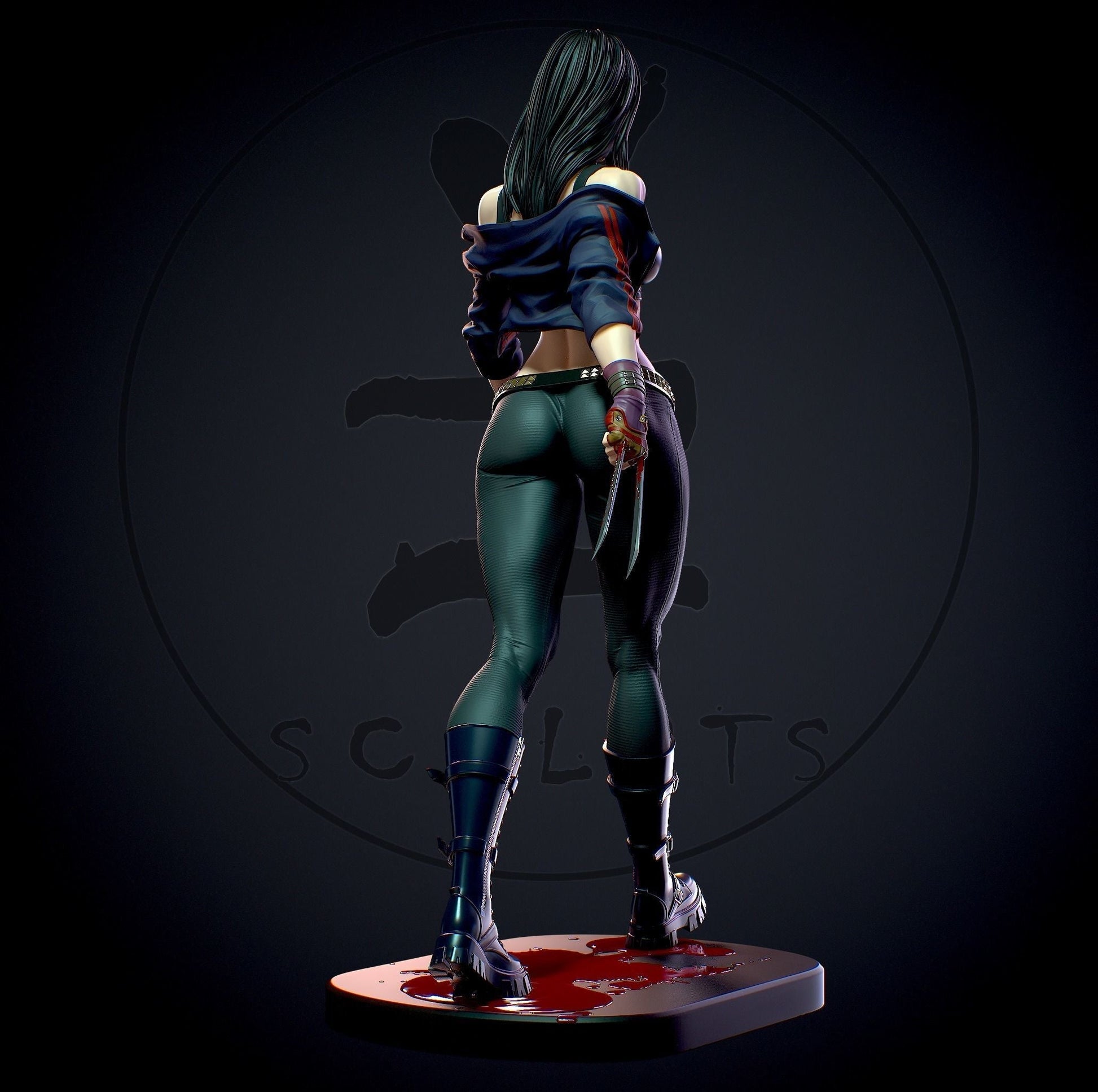 1260 X-23 Special Edition - X-men - STL 3D Print Files - 3D Printed Garage Kit ガレージキット Resin Model Scale Figure フィギュア