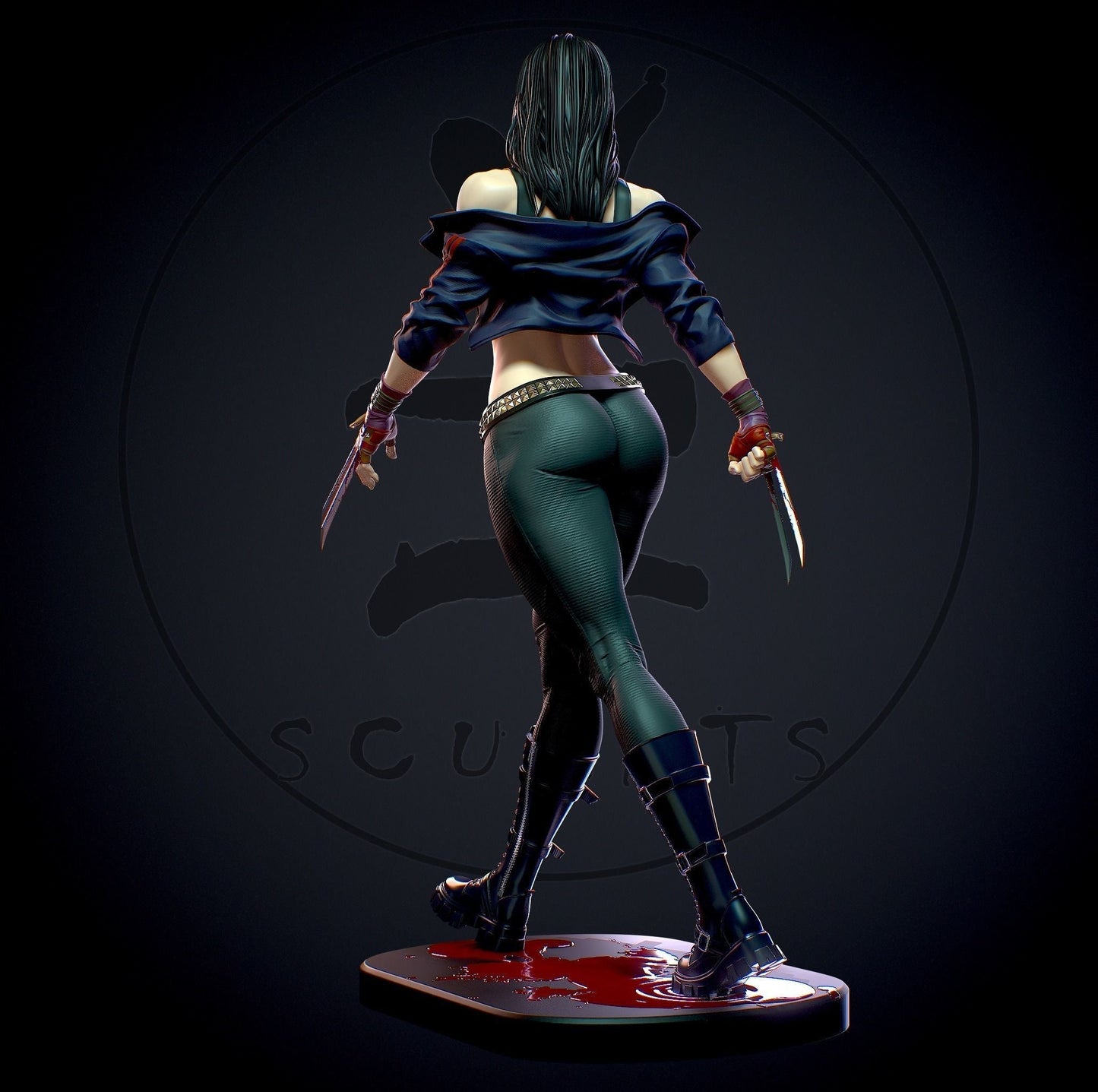 1260 X-23 Special Edition - X-men - STL 3D Print Files - 3D Printed Garage Kit ガレージキット Resin Model Scale Figure フィギュア