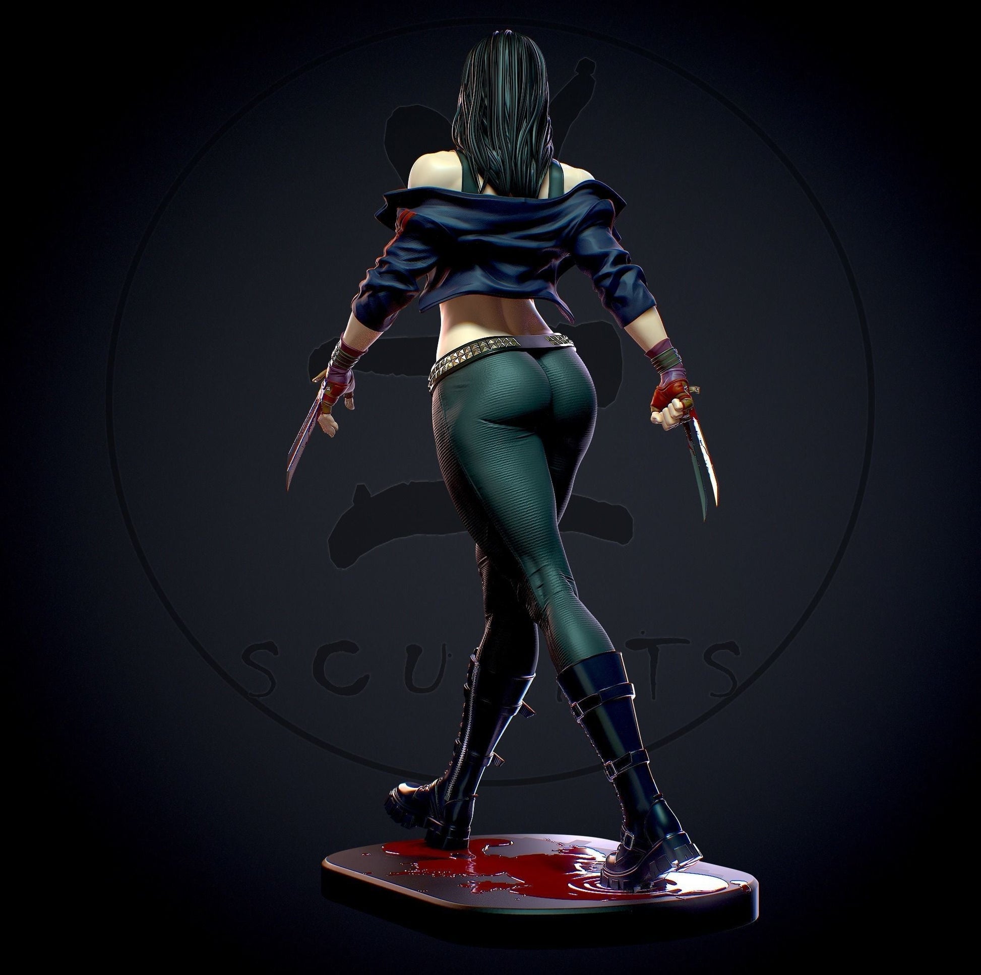 1260 X-23 Special Edition - X-men - STL 3D Print Files - 3D Printed Garage Kit ガレージキット Resin Model Scale Figure フィギュア