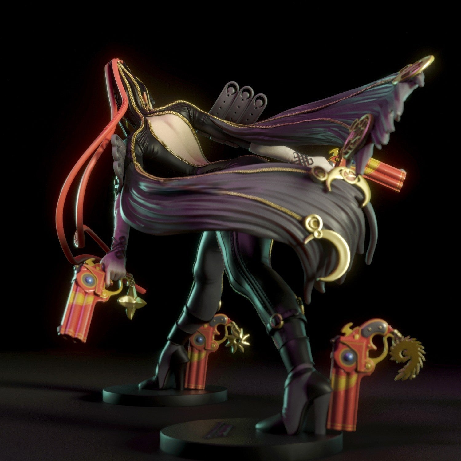Cereza Special Edition - Bayonetta - STL 3D Print Files - 3D Printed Garage Kit ガレージキット Resin Model Scale Figure フィギュア