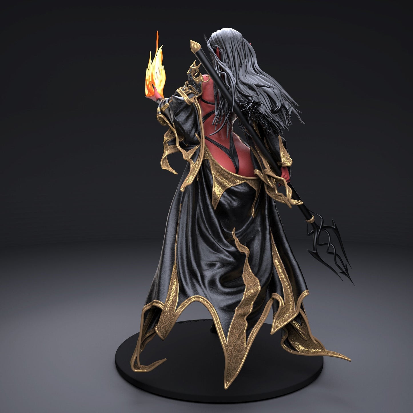1603 Sexy Devil - STL 3D Print Files - 3D Printed Garage Kit ガレージキット Resin Model Scale Figure フィギュア