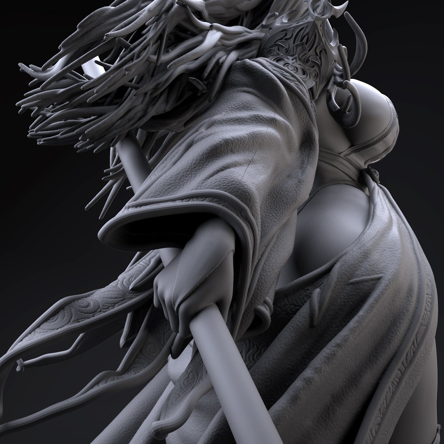1603 Sexy Devil - STL 3D Print Files - 3D Printed Garage Kit ガレージキット Resin Model Scale Figure フィギュア